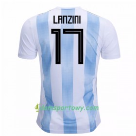 Koszulka Argentyna Lanzini 17 Domowe Koszulki Piłkarskie Mistrzostwa Świata 2018
